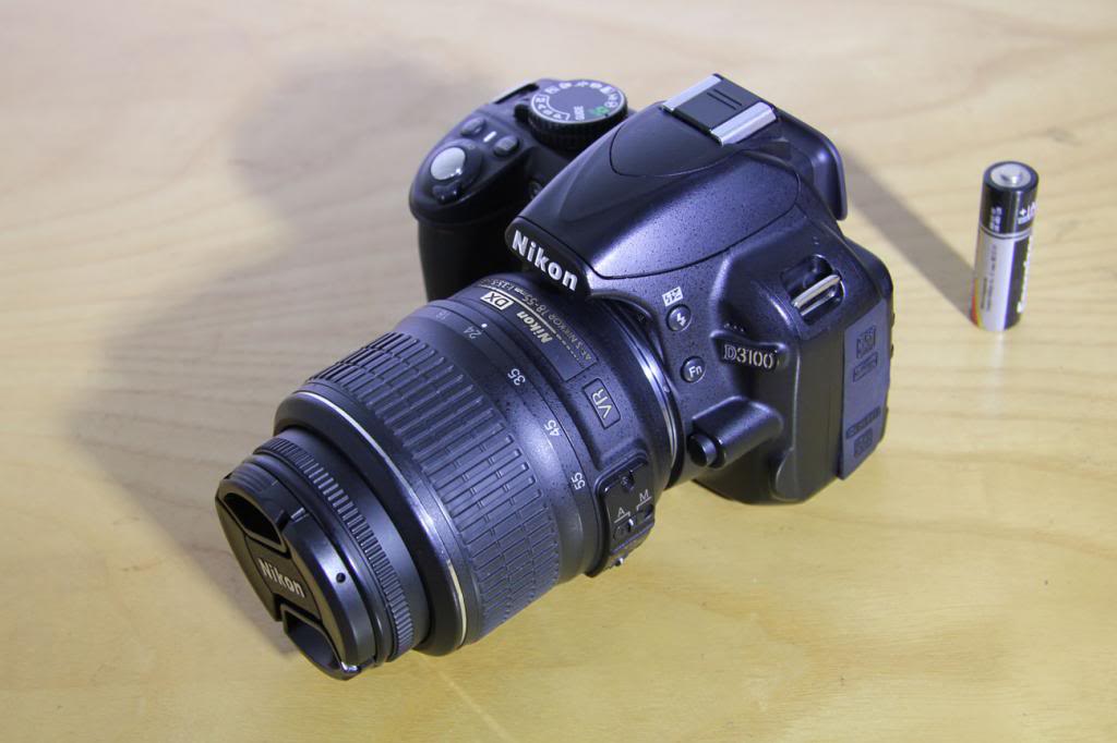 Nikon D3100 len 18-55mm VR