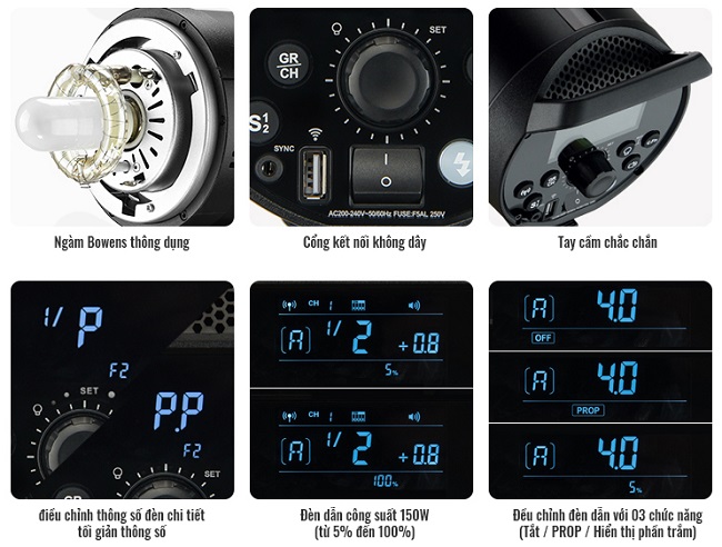 Đèn Flash Godox DP600 III