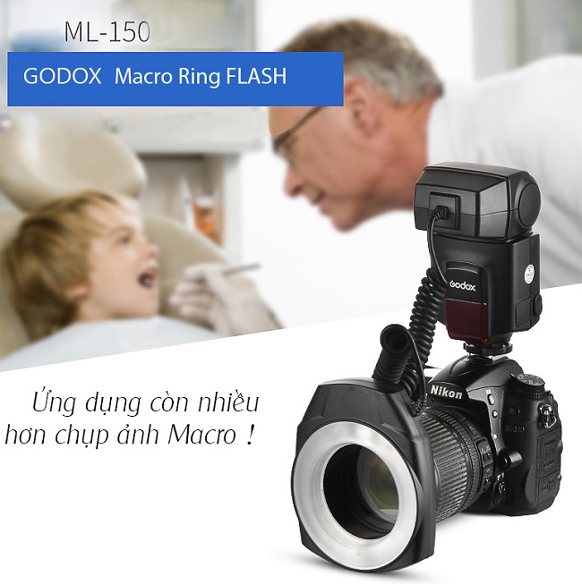 Đèn Flash Godox Macro Ring ML-150