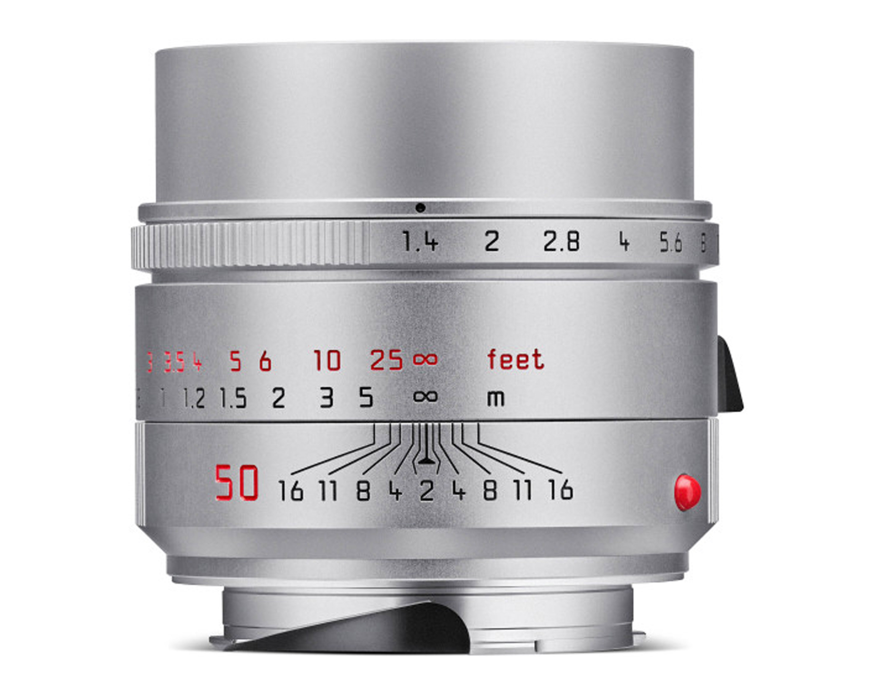Ống kính Leica Summilux-M 50mm f/1.4 ASPH Màu bạc