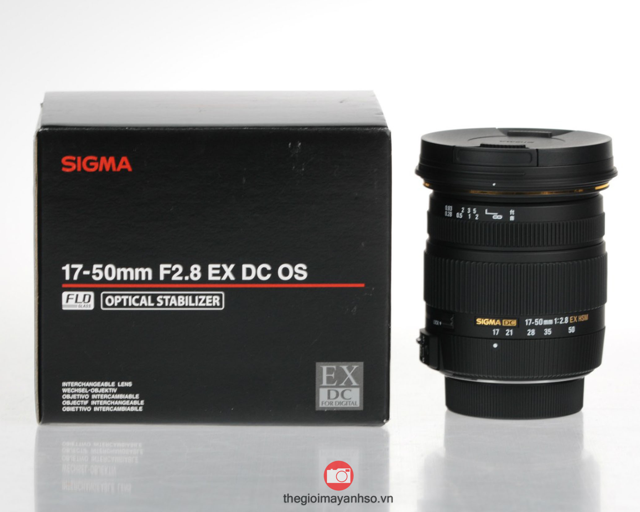 Ống kính Sigma 17-50mm f/2.8 EX DC HSM OS for Canon / Nikon