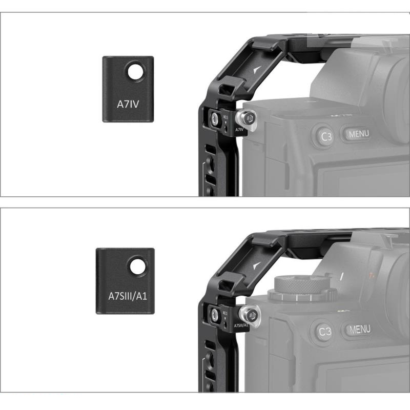 SmallRig Full 3667B Camera Cage Khung cho Sony A7IV / A7SIII / Alpha 1 / A7RIV