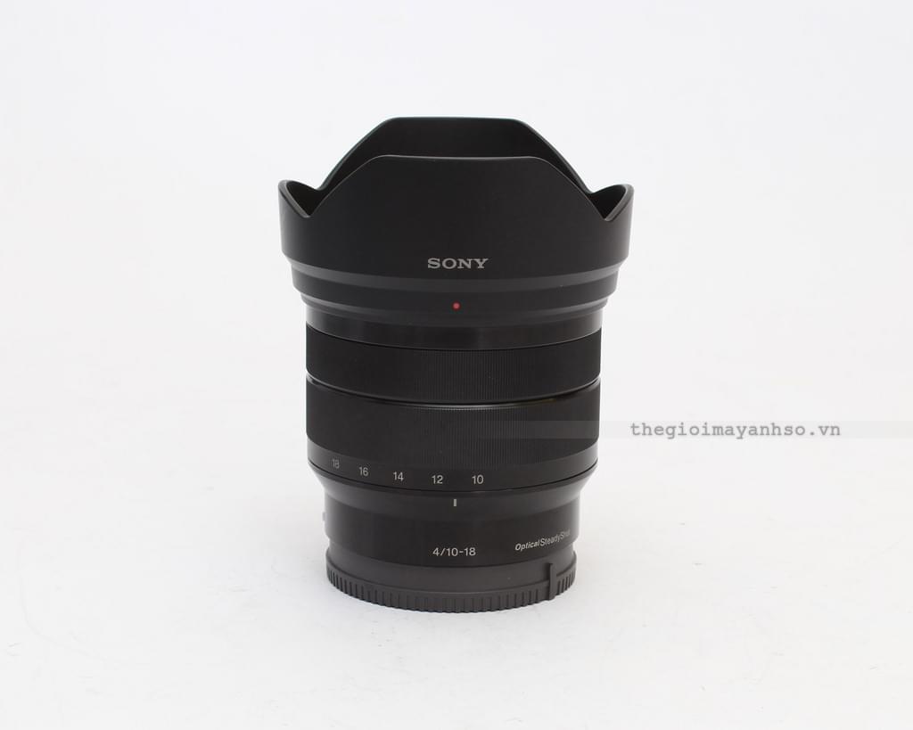 Ống kính Sony 10-18mm f/4 OSS E mount