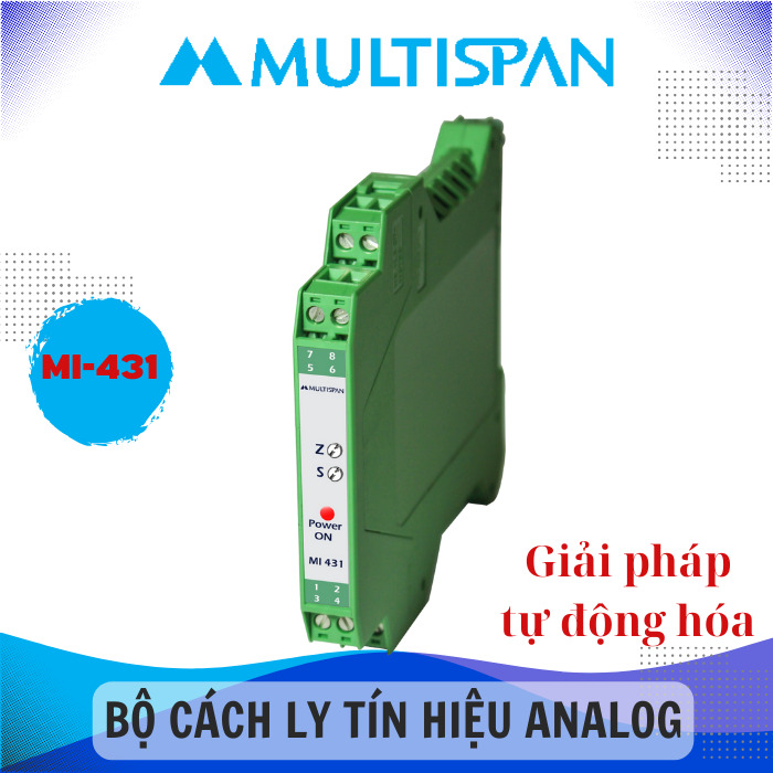 Bộ Cách Ly Tín Hiệu Analog Multispan MI - 431