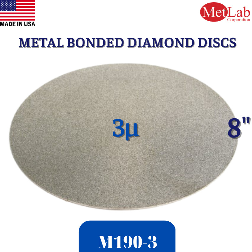 Đĩa mài kim cương metal bonded 3um 8inch (203mm)