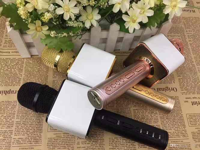 Mic hát karaoke kèm loa Bluetooth SD08  365Mart