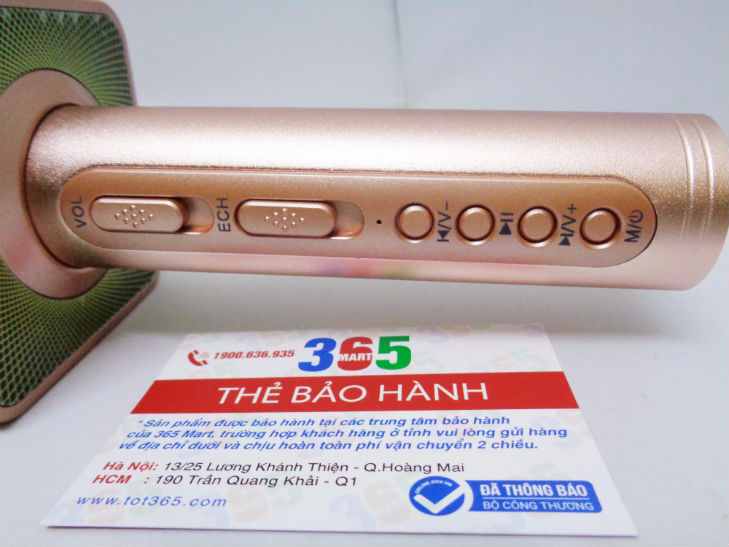 Thiết kế Mic hát karaoke kèm loa Bluetooth SD08  365Mart