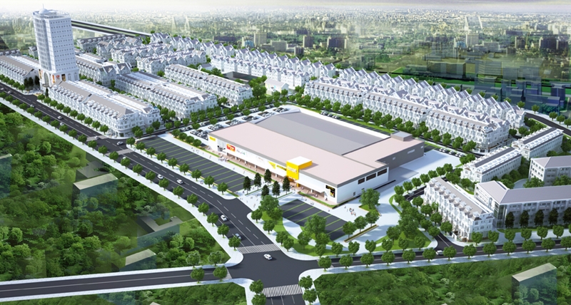 Hình ảnh phối cảnh tổng quan dự án Cityland Garden Hills.