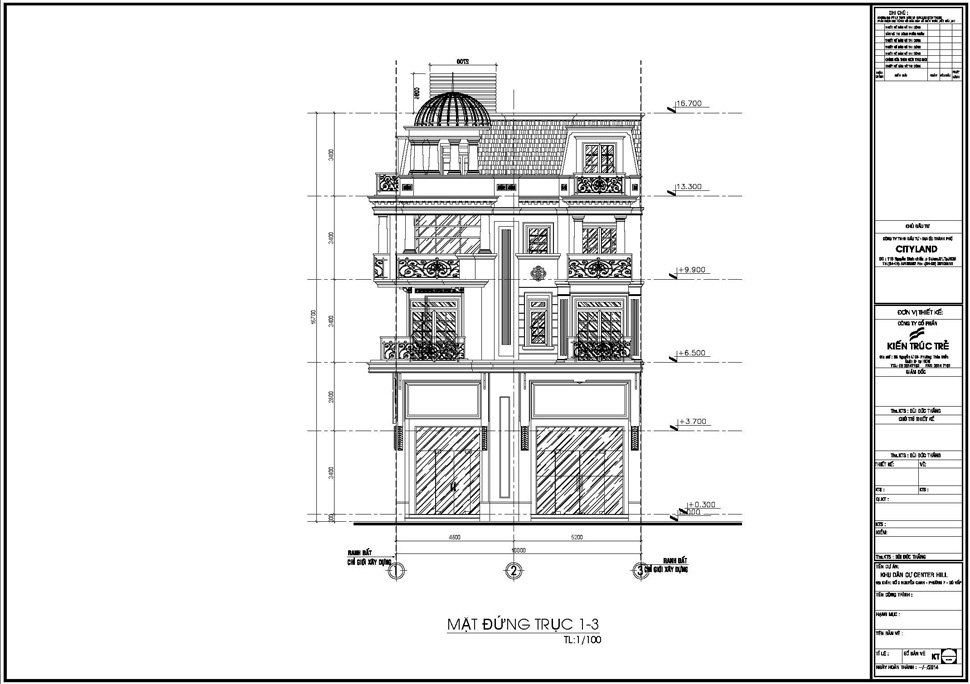 Mẫu K2G1 (192m2)