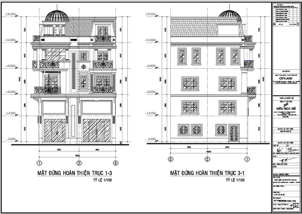 Mẫu K2G1A (192.55m2)