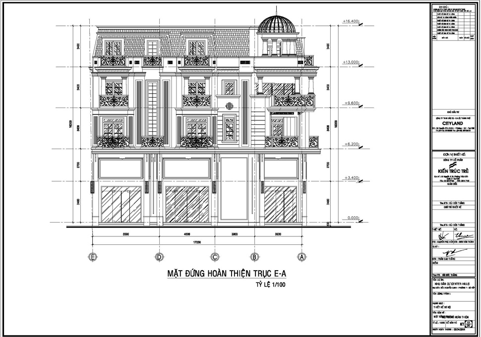 Mẫu K2G1A (192.55m2)