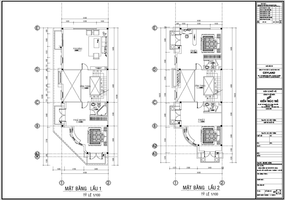 Mẫu K2G2 (122m2)