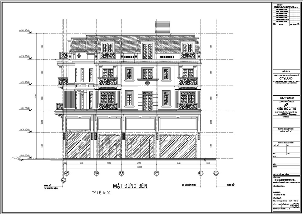 Mẫu K2G2M (100.29m2)