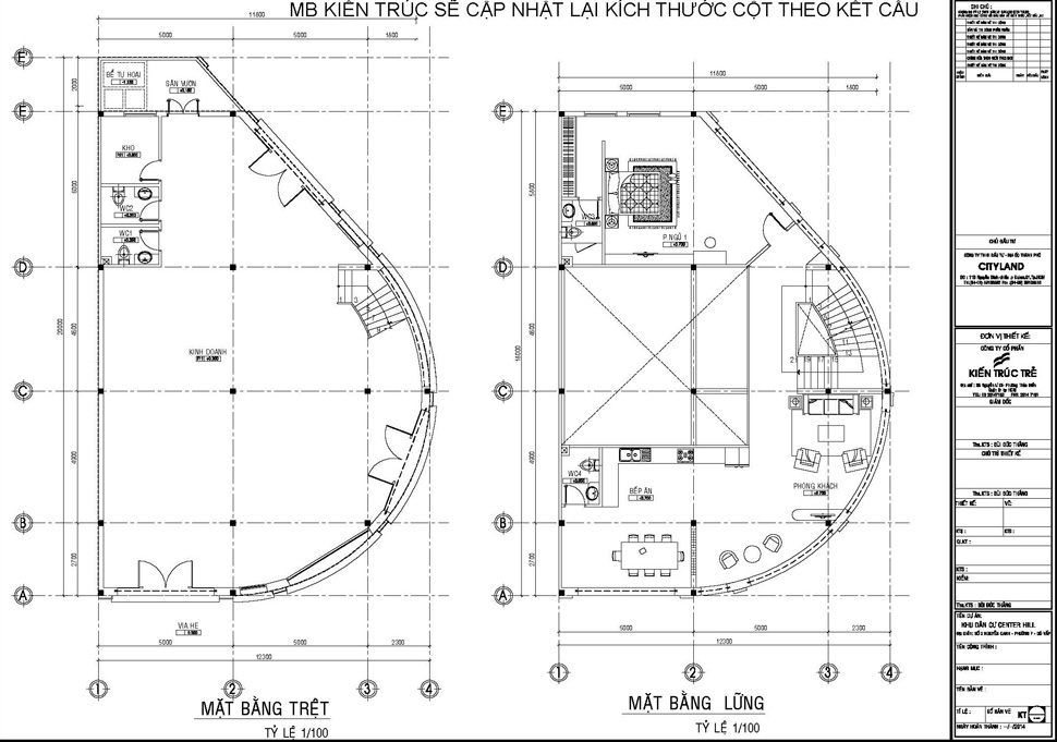 Mẫu K2G3 (191.6m2)