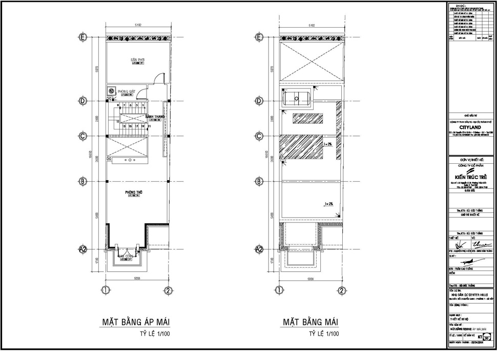 Mẫu K1A (101.25m2)