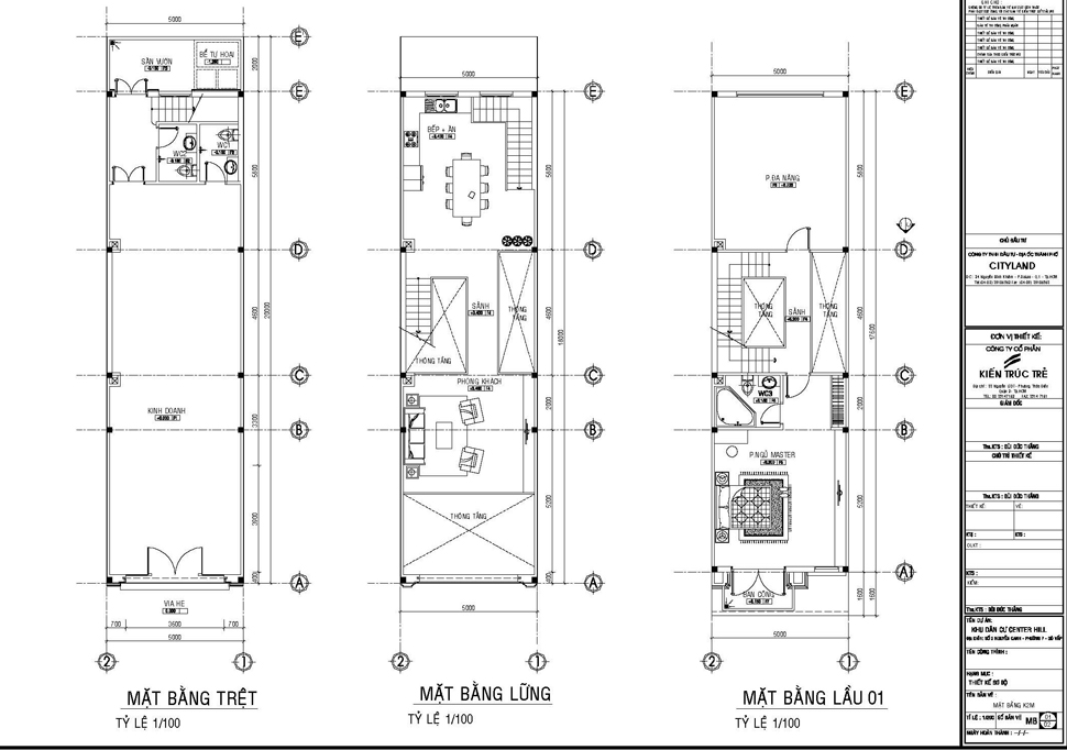 Mẫu K2M (100m2)