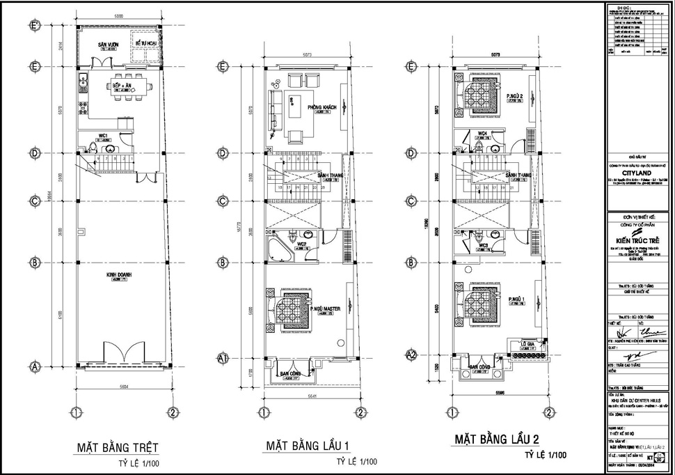 Mẫu K1G (105.99m2)