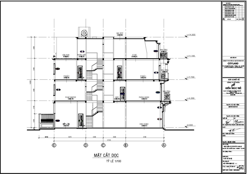 Mẫu K1G (105.99m2)