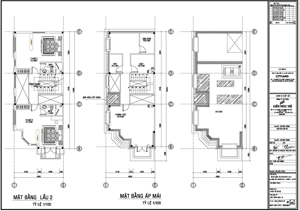 Mẫu K1G1 (116m2)