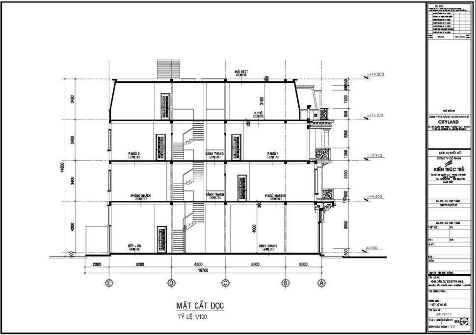 Mẫu K1G2M (99.50m2)