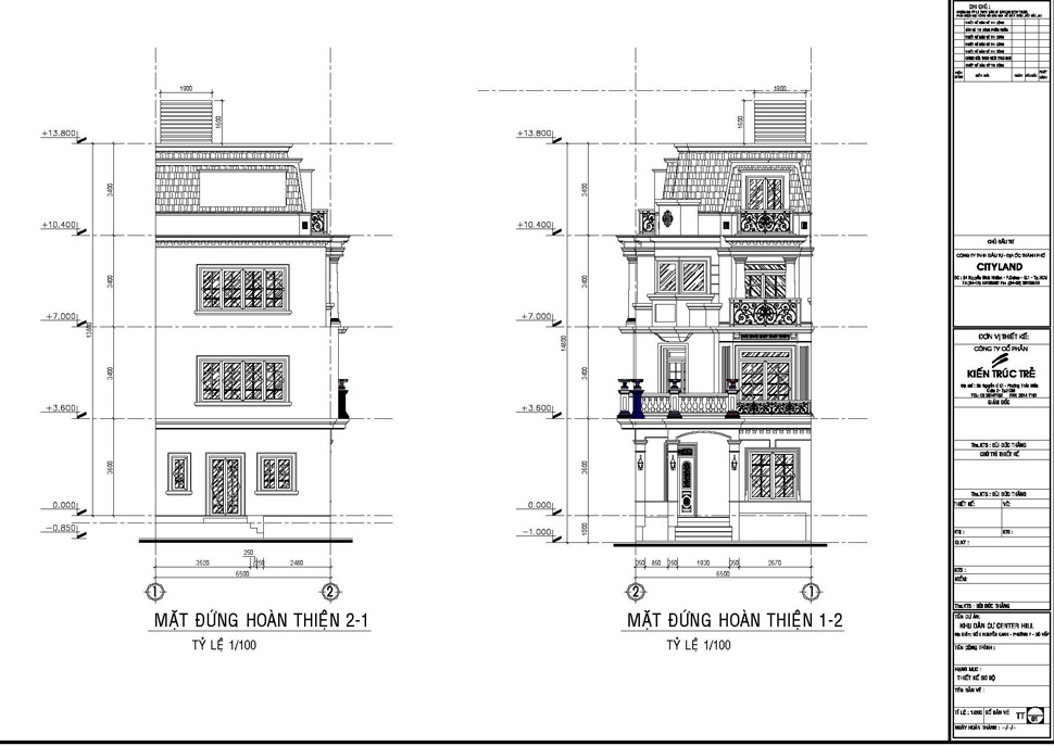 Mẫu K4G1M (100m2)