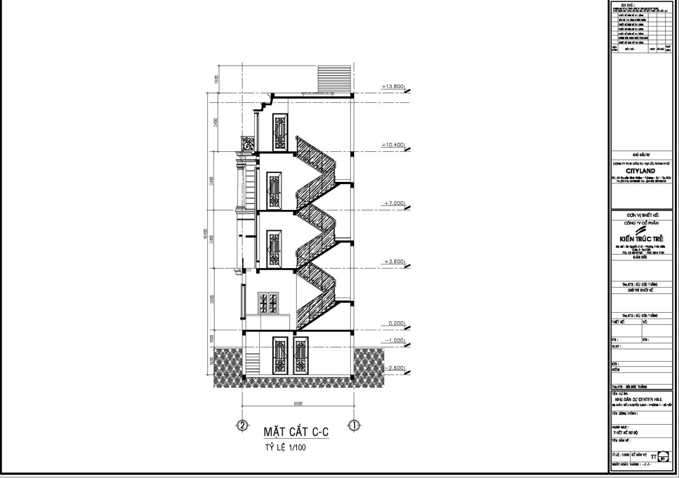 Mẫu K4G1M (100m2)