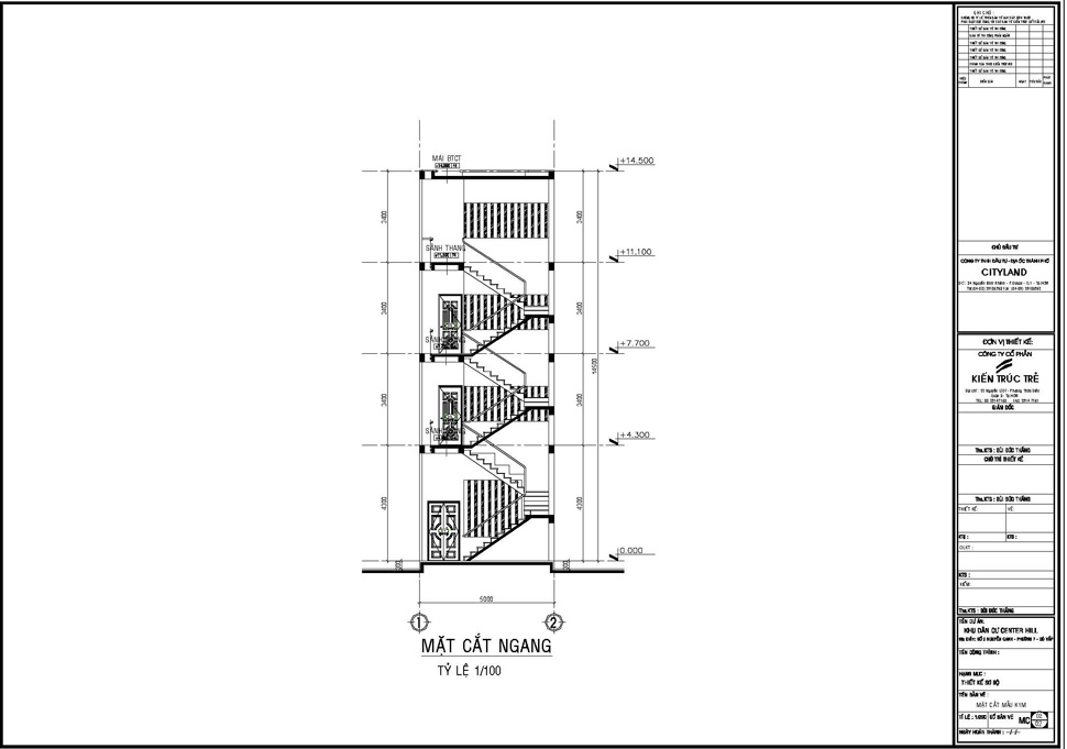 Mẫu K1M (99.50m2)