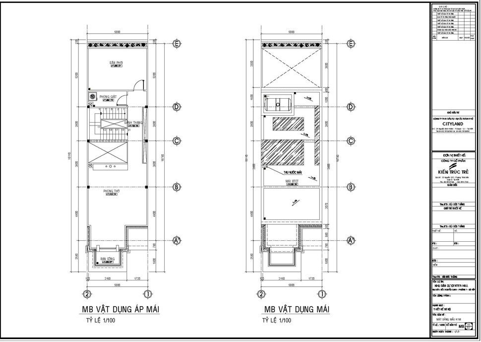 Mẫu K1M (99.50m2)