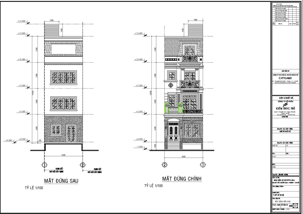 Mẫu K4M (100m2)