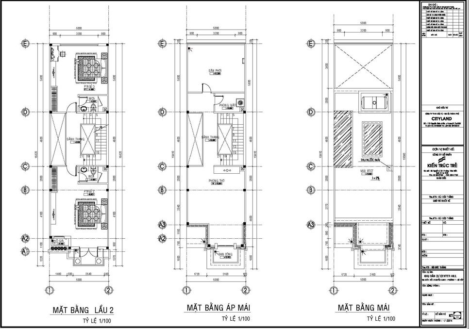 Mẫu K2 (100m2)