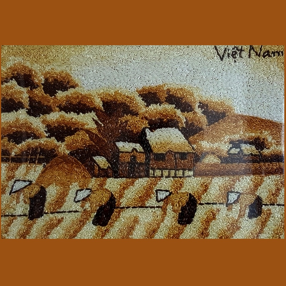 lady on fields