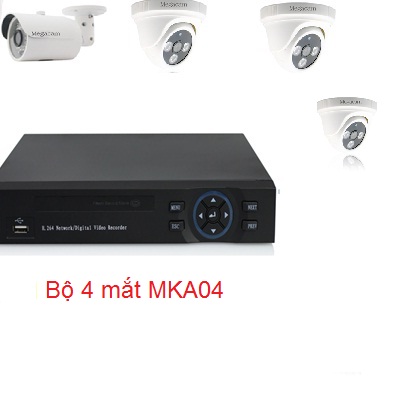 Bộ camera gồm những thành phần nào ?