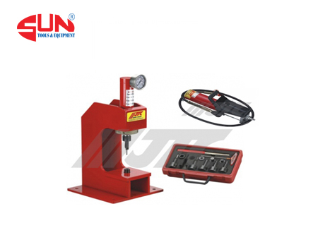 Bộ máy tán rive bố thắng JTC 1517 kèm tay bơm thuỷ lực khí nén JTC 8P101A