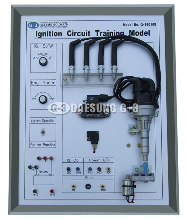 Mô hình hệ thống đánh lửa Jetronic G-190118