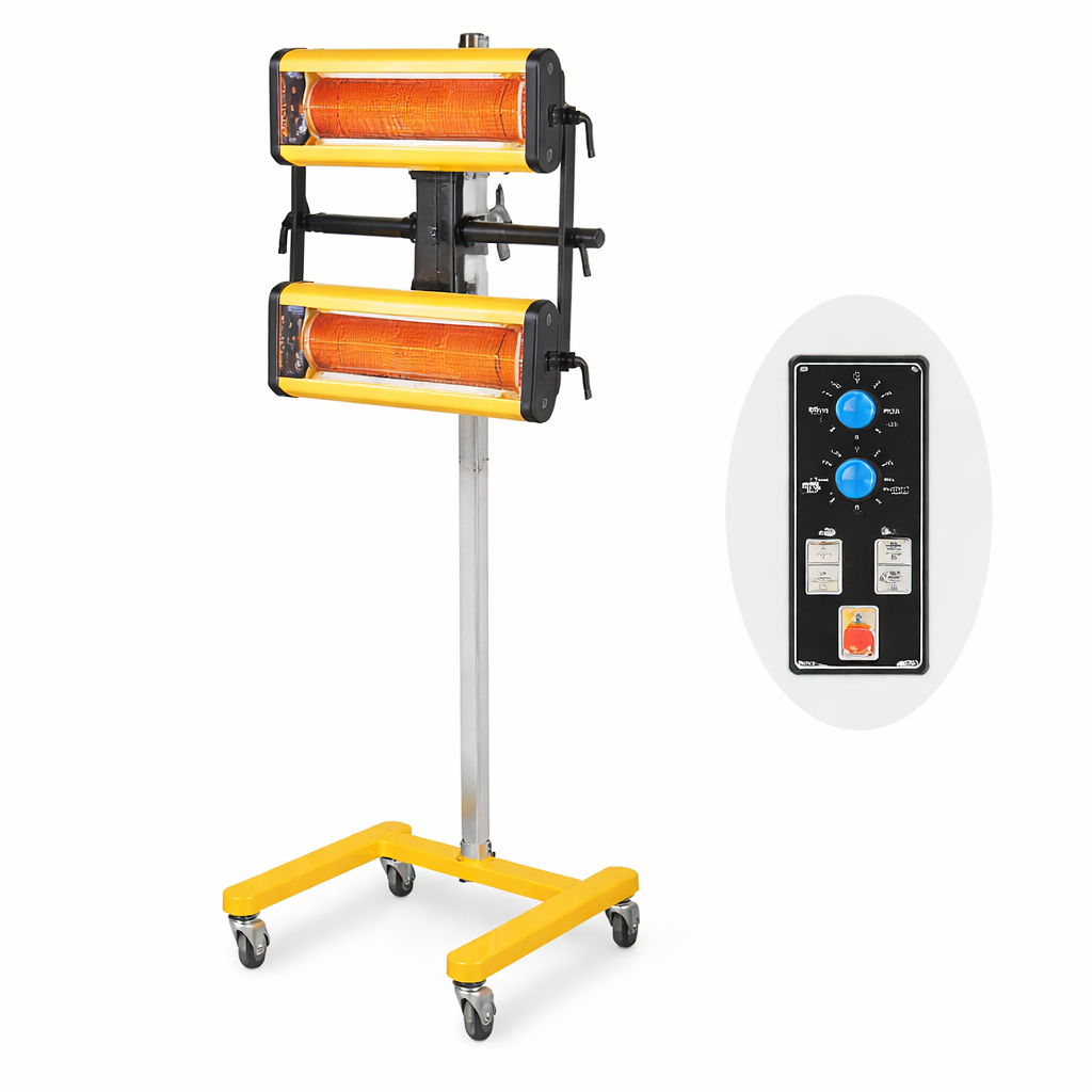 Đèn sấy sơn hồng ngoại 2 bóng Solary B2