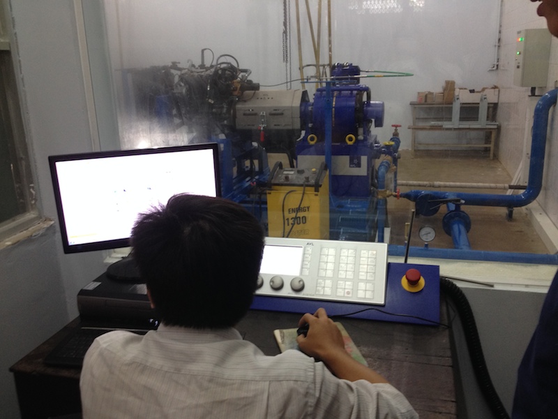 Phòng Khảo Nghiệm Động Cơ Xe Ô Tô