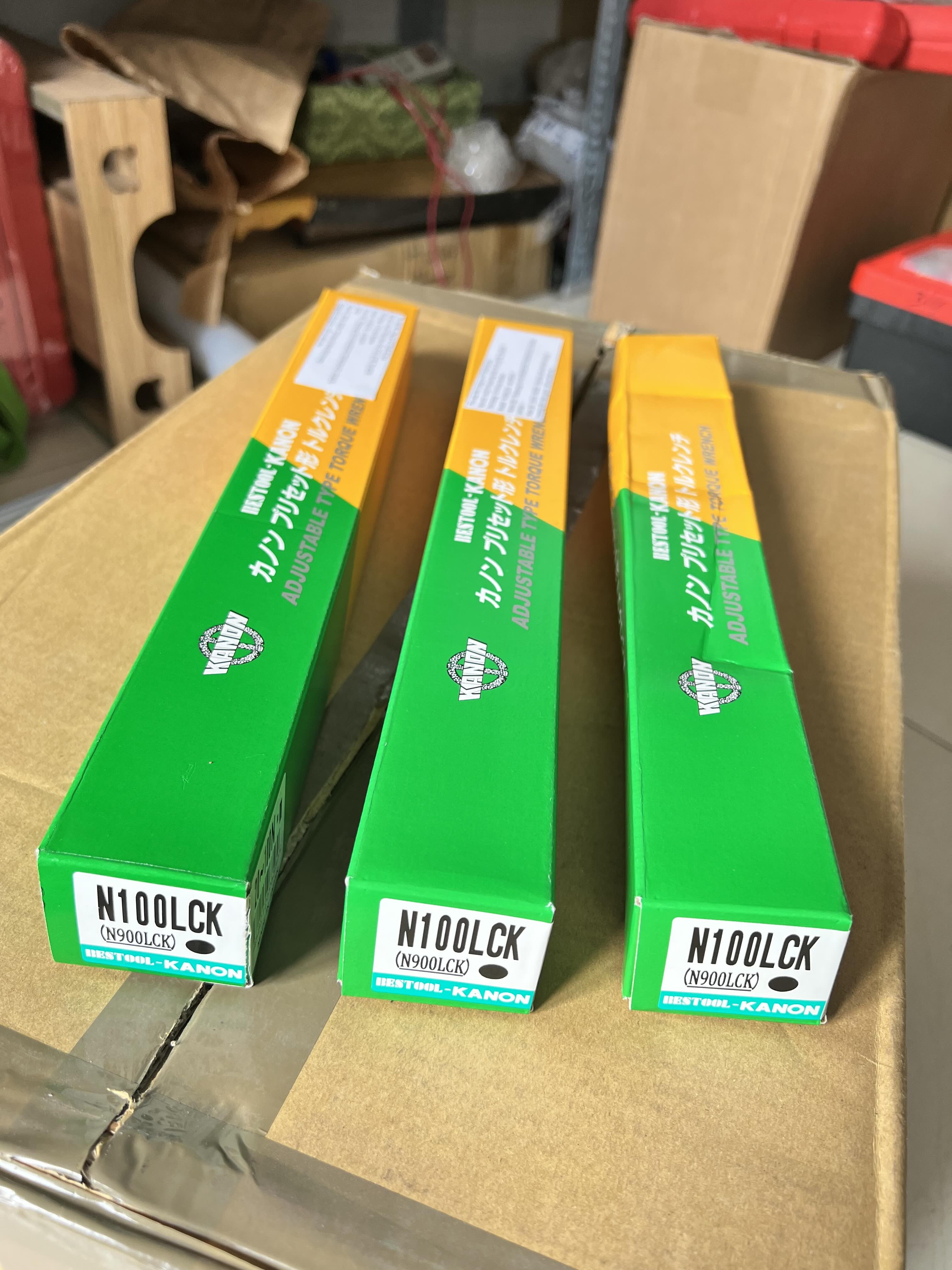 Cờ lê lực - Cần xiết lực đầu rời 20-100Nm Kanon N100LCK