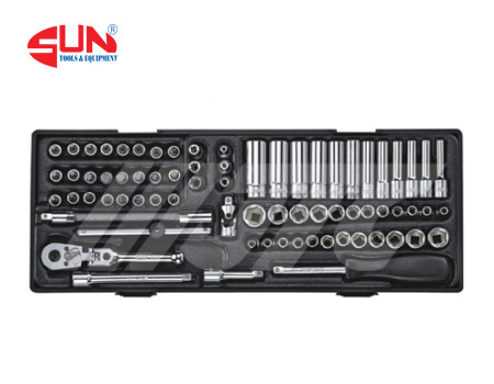 Bộ Tuýp, Khúc Nối Và Cần Xiết 1/4 " 73 Chi Tiết JTC K2733