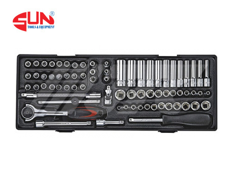 Bộ Tuýp, Khúc Nối Và Cần Xiết 1/4 " 73 Chi Tiết JTC K2736