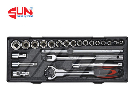 Bộ Tuýp Khúc Nối Và Cần Xiết 3/8'' 23 Chi Tiết JTC K3234