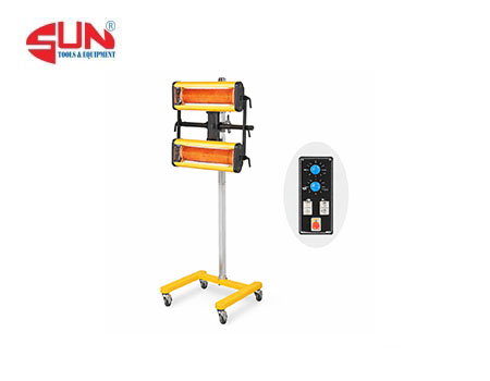 Đèn sấy sơn hồng ngoại 2 bóng Solary B2