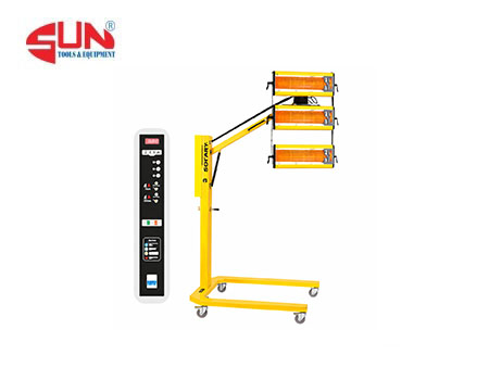 Đèn sấy sơn hồng ngoại 3 bóng Solary B3