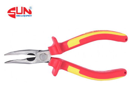 Kìm Mỏ Nhọn Cong Cách Điện 1000V Kstools 117.1120