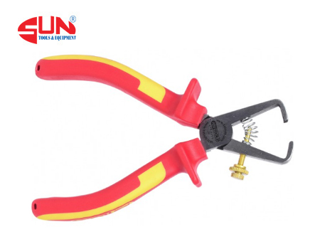 Kìm Tuốt Dây Cách Điện 1000V Kstools 117.1114