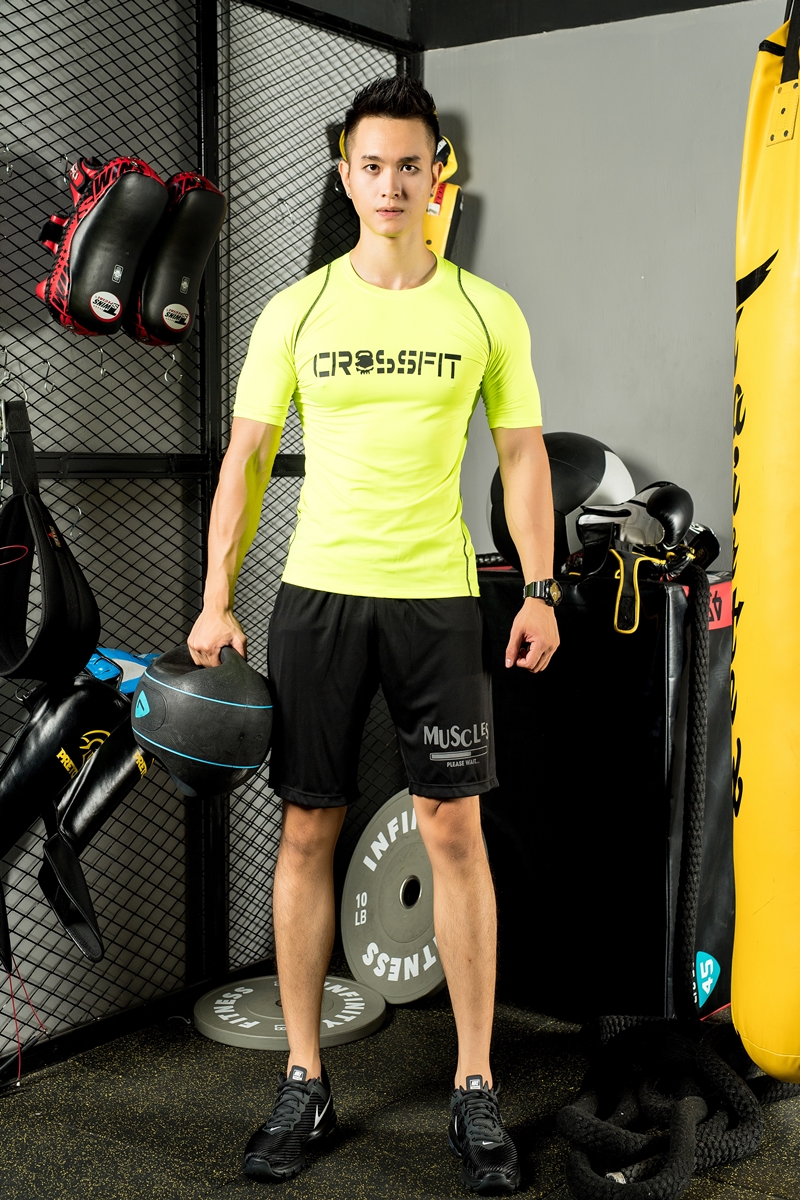 Áo phông poly thể thao Crossfit