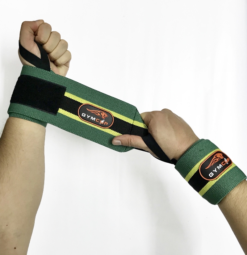 Quấn cổ tay xỏ ngón cái kẻ ngang