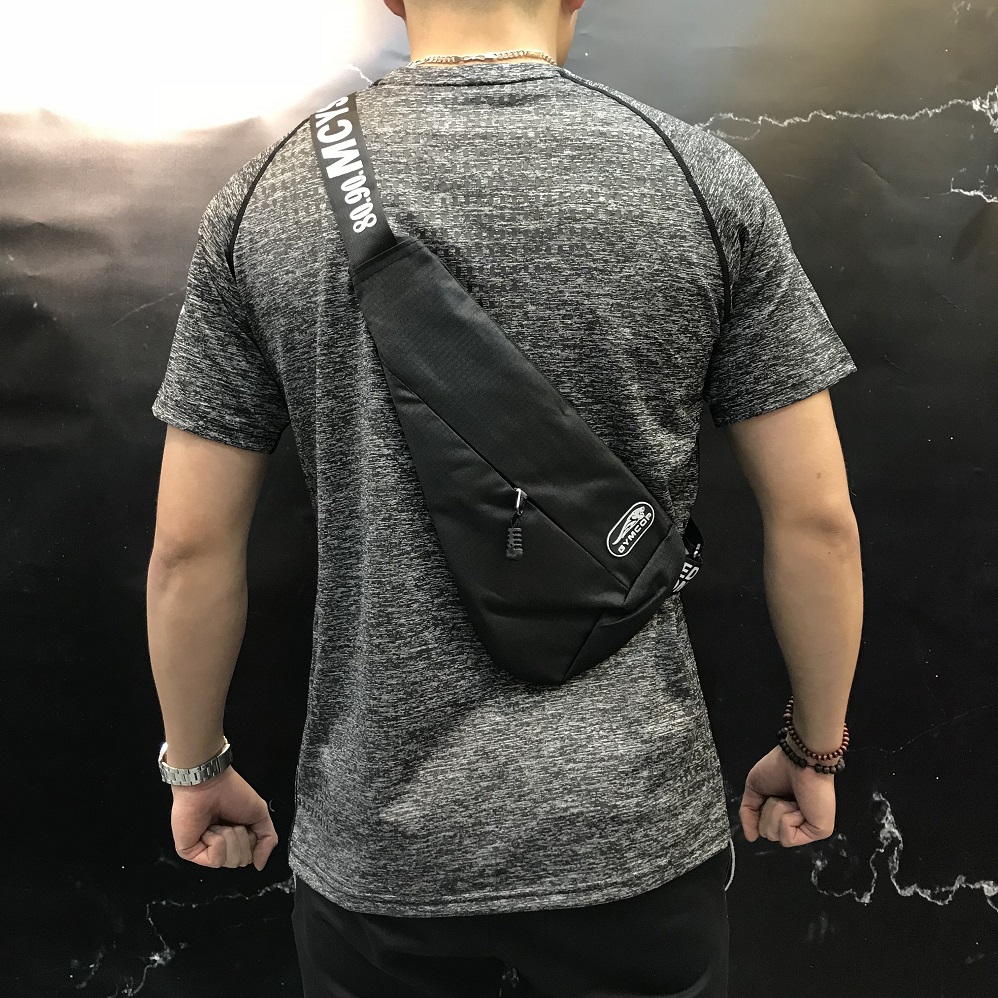 Túi dù đeo chéo dây chữ