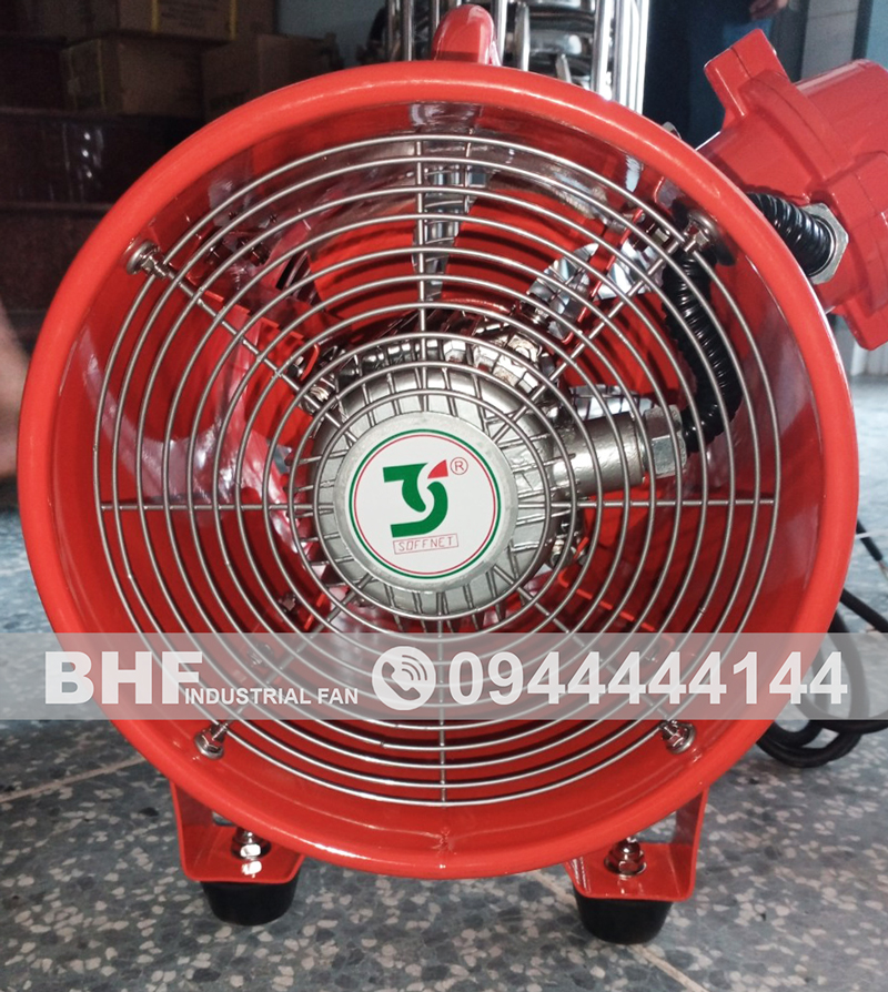 Quạt thông gió tròn phòng chống cháy nổ Soffnet BTF-25