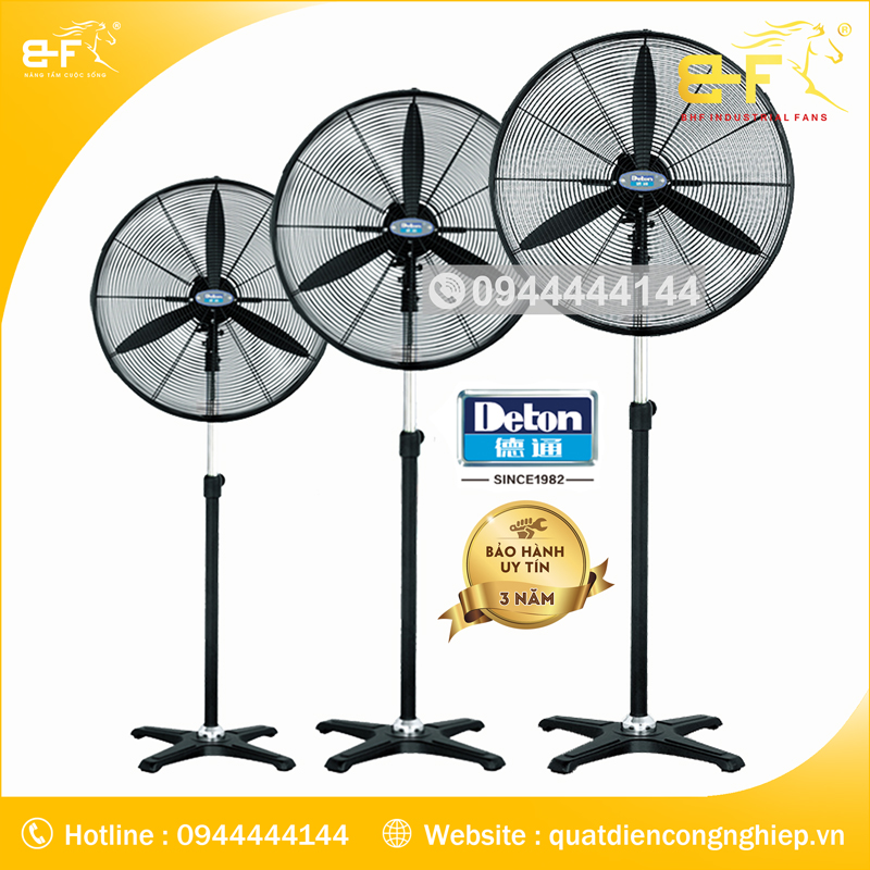 Quạt cây đứng công nghiệp Deton DHF-650T