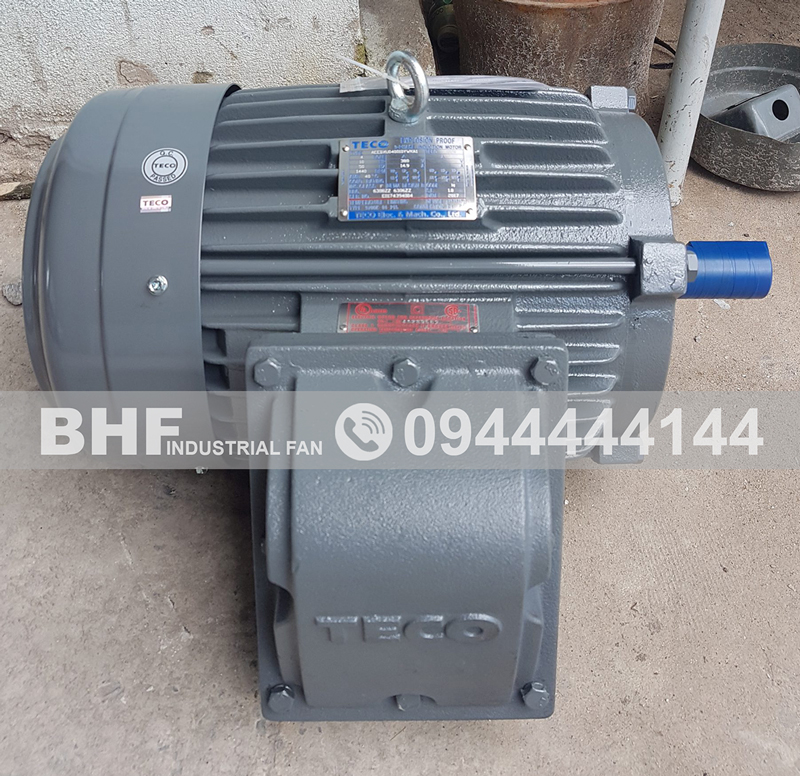 Motor chống cháy nổ D2G4 kí hiệu AEEDXU thương hiệu Teco